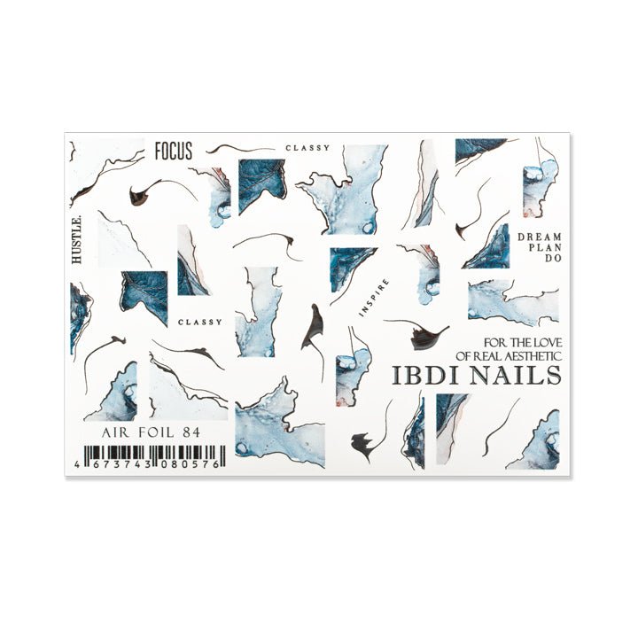 IBDI Christmas nail decals/ sliders AIR №84