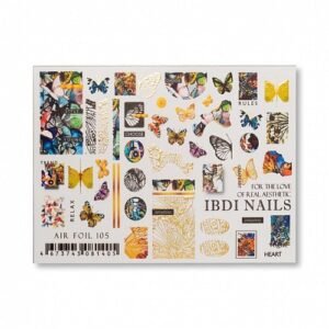 Alternative view of IBDI Christmas nail decals/ sliders AIR №105