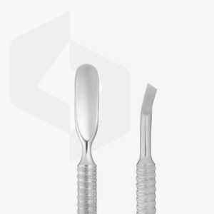 STALEKS PRO EXPERT 30 TYPE 4.3 CUTICLE PUSHER (ROUNDED PUSHER AND BENT BLADE, LEFT SIDE) PE-30/4.3