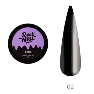 Alternative view of Rock Nail 02 Total Black, 3g